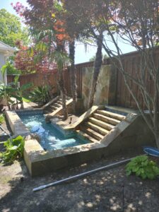 Pool and Rock Garden